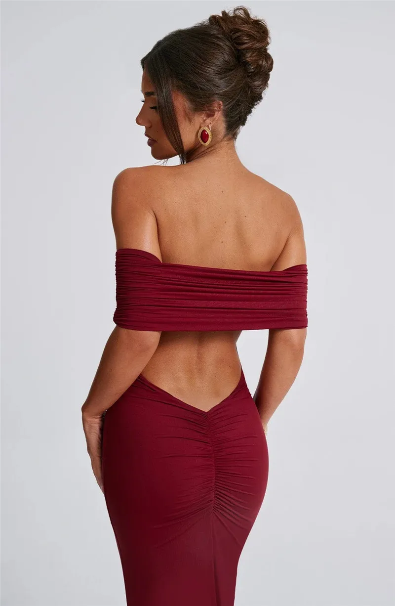 belinda-maxi-dress-burgundy-dress-babyboo-fashion-31552409370687_1000x1533.webp.jpg Ootddress Strapless Backless Sexy Maxi Dress For Women Black Solid Off-shoulder Sleeveless Bodycon Club Party Long Dress Elegant
