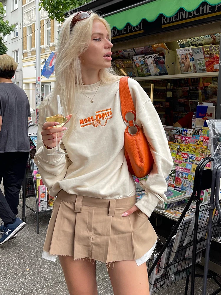 Ootddress Y2K Skirts Women Cotton Low Waist Pleated Mini Skirts 2025 Summer Harajuku Streetwear Pocket With Belts Micro Skirt