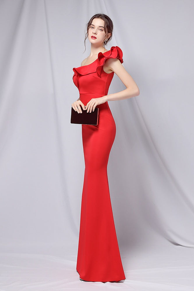 Off Shoulder Mermaid Maxi Dress