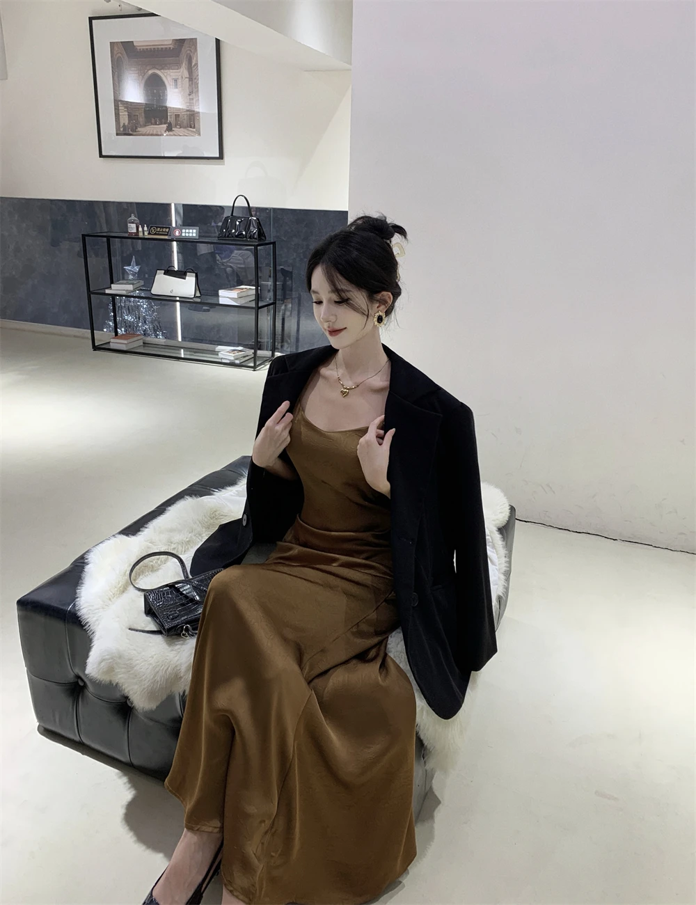 French Vintage Evening Party Dress Spaghetti Strap Long Dresses for Women Summer New Backless Slim Prom Robe Maxi Vestidos Mujer