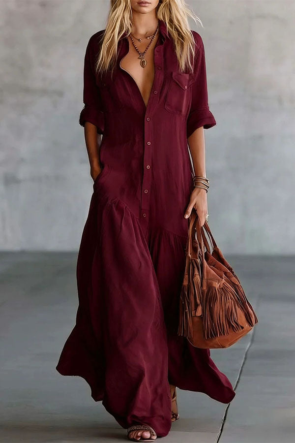 Cloud-Soft Shirt Dress: A Timeless Silhouette
