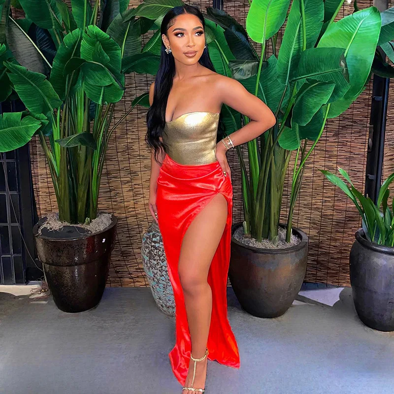 Ootddress Gold PU Crop Tops For Women 2025 Bodycon Backless Sexy Off Shoulder Tank Top Hot Girls Street Slim Party Tube Top Ladies 48 Ootddress Gold PU Crop Tops For Women 2025 Bodycon Backless Sexy Off Shoulder Tank Top Hot Girls Street Slim Party Tube Top Ladies