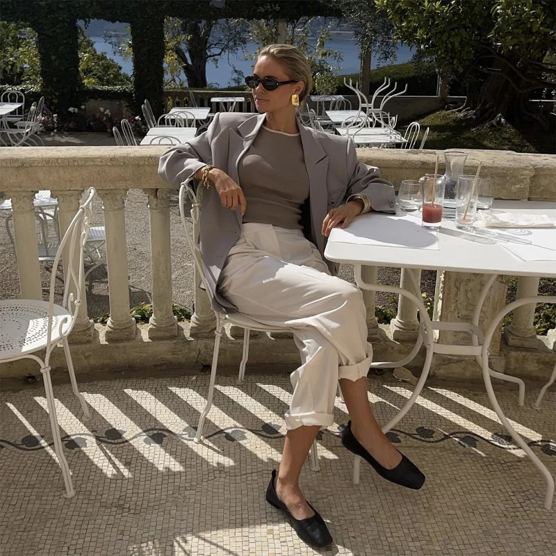 Ootddress Casual For Women Contrast Y2k Top Vest Backless Patchwork Pullover Top Slim Sheer Tracksuit Summer Cute Female Tank Top