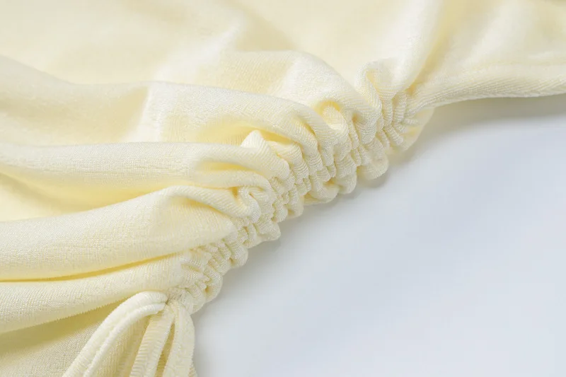 Ootddress Pleated Bandage Tube Tops See-Through Fashion For Women Bandeau Lace-Up Sheer Tank Top Backless Casual Solid Y2k Top Vest