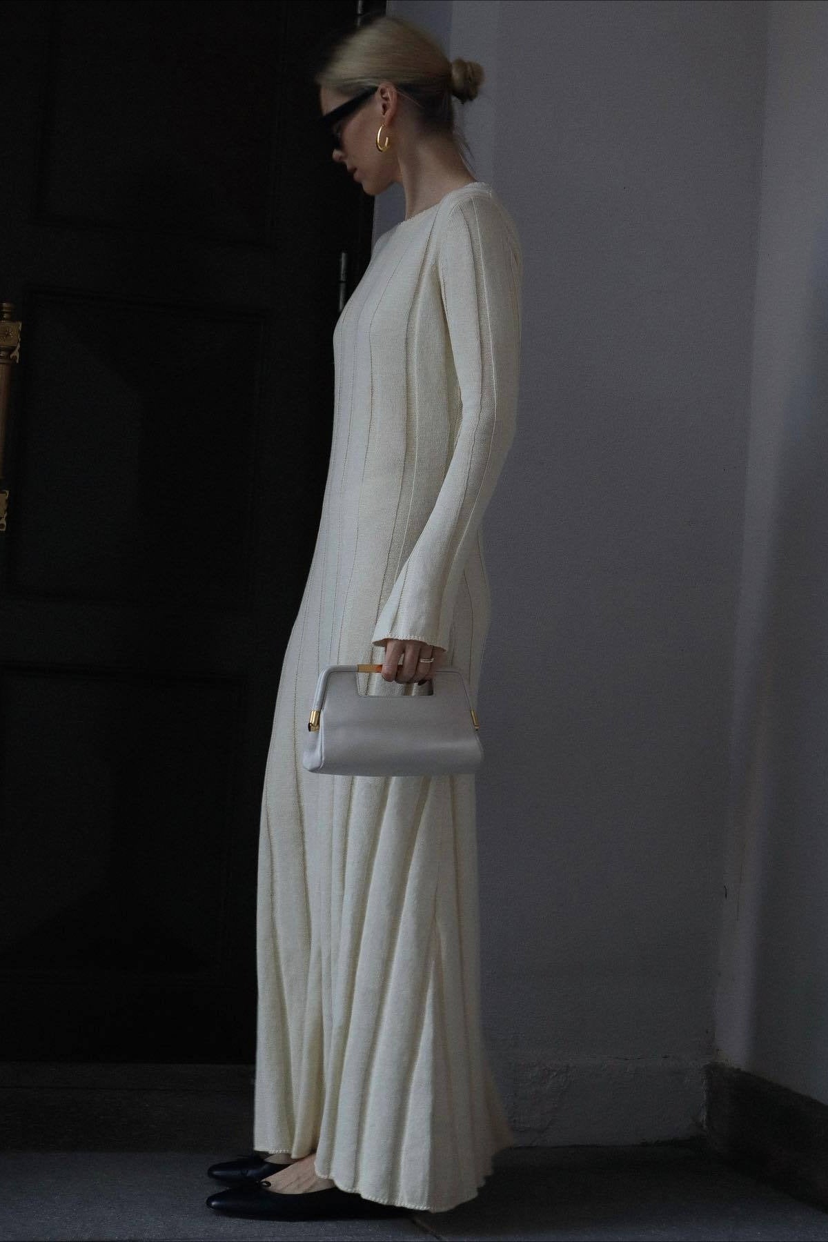 A-Line Maxi Sweater Dress