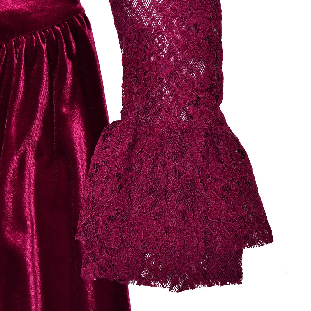 Ootddress Elegant Long Sleeve Lace Patchwork Tight Dress Women Sexy Trumpet Sleeves Slim Skirt Autumn/Winter New 2025 Vestido