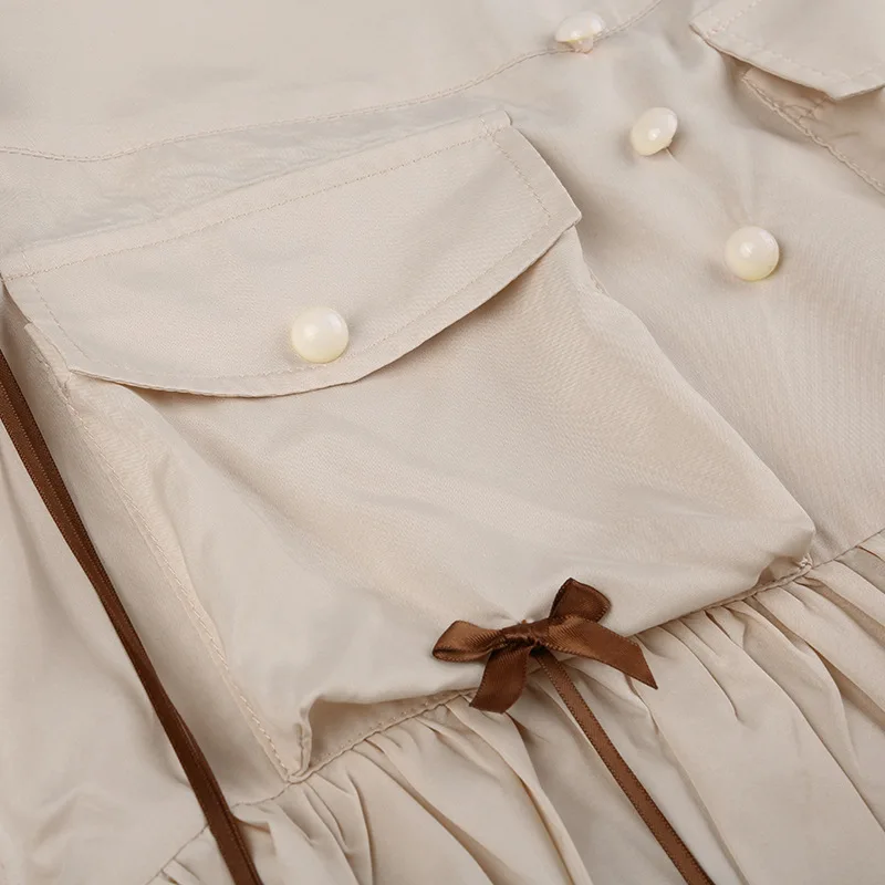 Ootddress Splice Folds Mini Skirt For Women Pocket High Waist Bnadage Skirts Womens 2025 Party Casual Lace Up Slim Skirts Ladies