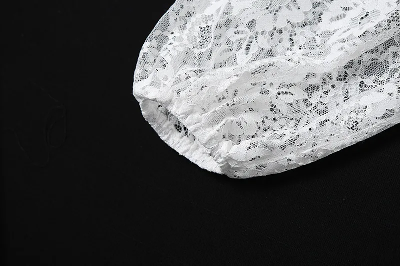 Ootddress Flower Splice Mesh Shirts For Women Sexy See Through Loose Long Sleeve Crop Tops Hot Girls Club Lace Shirt Lady 2025 New 11 Ootddress Flower Splice Mesh Shirts For Women Sexy See Through Loose Long Sleeve Crop Tops Hot Girls Club Lace Shirt Lady 2025 New