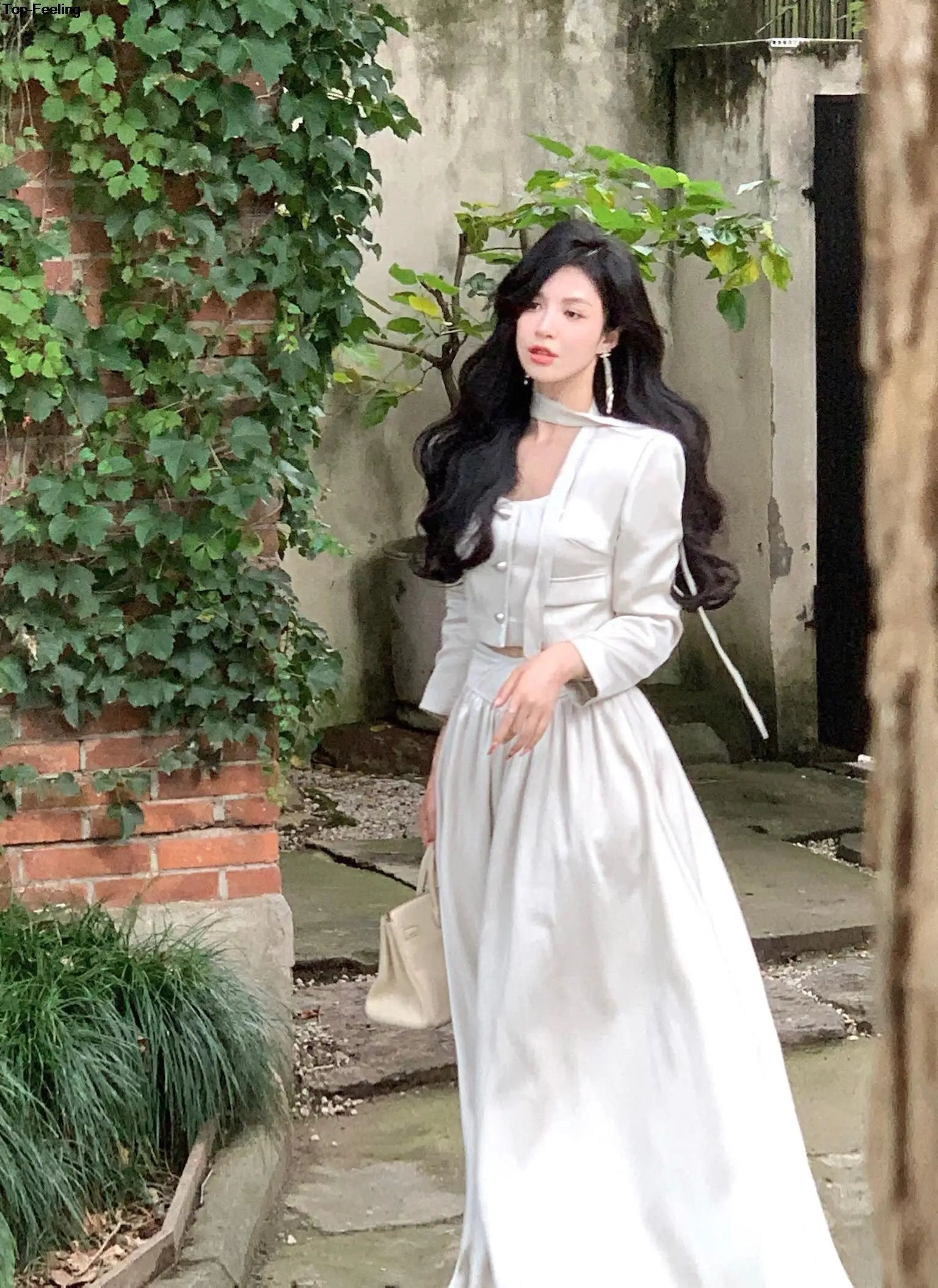 Autumn New Elegant Skirt 2 Piece Sets for Women's Korean Fashion Button Blazer High Waist A-line Skirts Suit Y2k Outfits Clothes 36 Autumn New Elegant Skirt 2 Piece Sets for Women's Korean Fashion Button Blazer High Waist A-line Skirts Suit Y2k Outfits Clothes