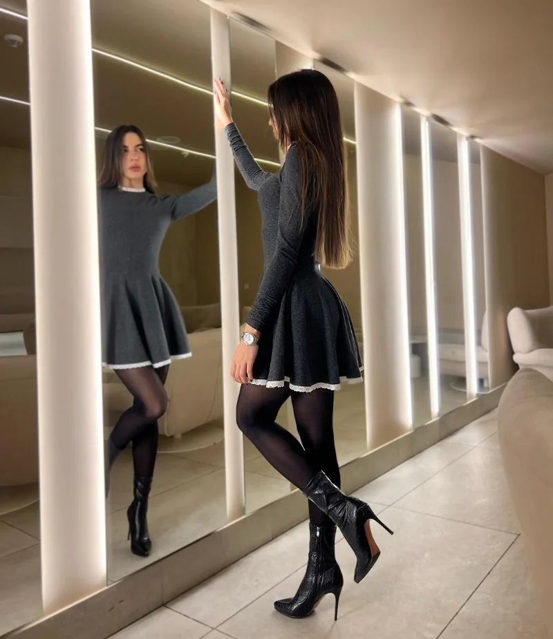 Ootddress Splice Lace Mini Dress For Women High Waist Slim Elegant Dresses Femme Wedding Retro Temperament Dress Womens Clothes New 18 Ootddress Splice Lace Mini Dress For Women High Waist Slim Elegant Dresses Femme Wedding Retro Temperament Dress Womens Clothes New