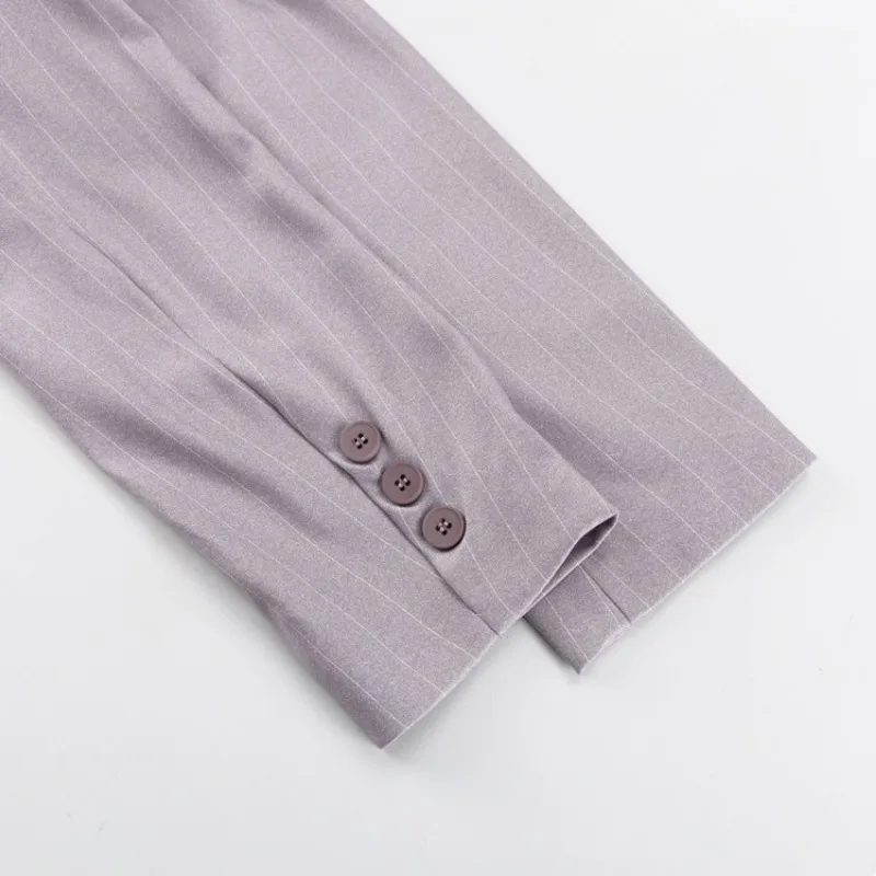 Ootddress Oversized Blazer Suits For Women Loose Slit High Waist Skirts Femme New Street Casual Blazers 2 Piece Sets Womens Outfits