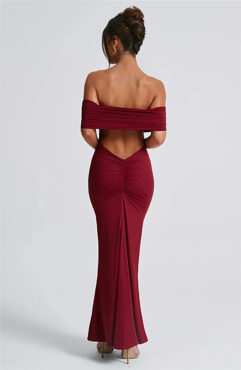belinda-maxi-dress-burgundy-dress-babyboo-fashion-31552409403455_1000x1533.webp.jpg Ootddress Strapless Backless Sexy Maxi Dress For Women Black Solid Off-shoulder Sleeveless Bodycon Club Party Long Dress Elegant