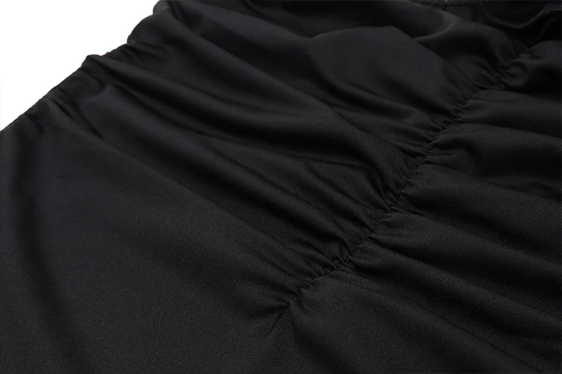 Ootddress Flower Bodycon Maxi Dresses For Women Folds Slim Black Sundress Women's Sexy Backless Party Temperament Dresses Woman 12 Ootddress Flower Bodycon Maxi Dresses For Women Folds Slim Black Sundress Women's Sexy Backless Party Temperament Dresses Woman