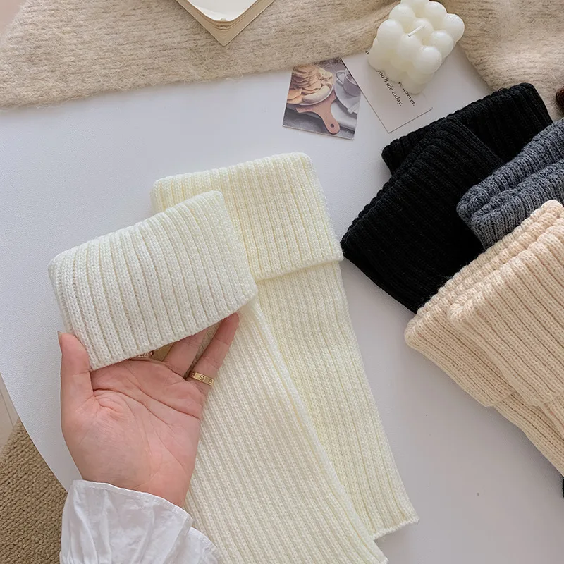 Ootddress Knitted Loose Socks For Women 2025 New Autumn Winter Warm Solid Leg Warmer Girl Korean Casual Lovely Knitwear Socks Woman 22 Ootddress Knitted Loose Socks For Women 2025 New Autumn Winter Warm Solid Leg Warmer Girl Korean Casual Lovely Knitwear Socks Woman