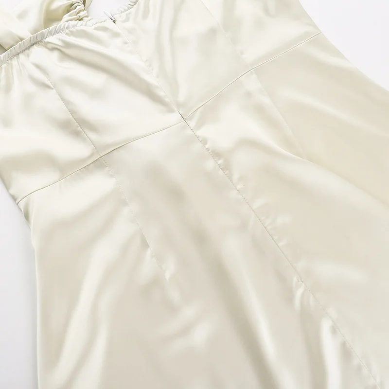 Ootddress Bandage Sexy Sheath Dress For Women 2025 Summer Hollow Out Lace Up Sundress Femme Beach Sexy Slim Elegant Dresses Woman