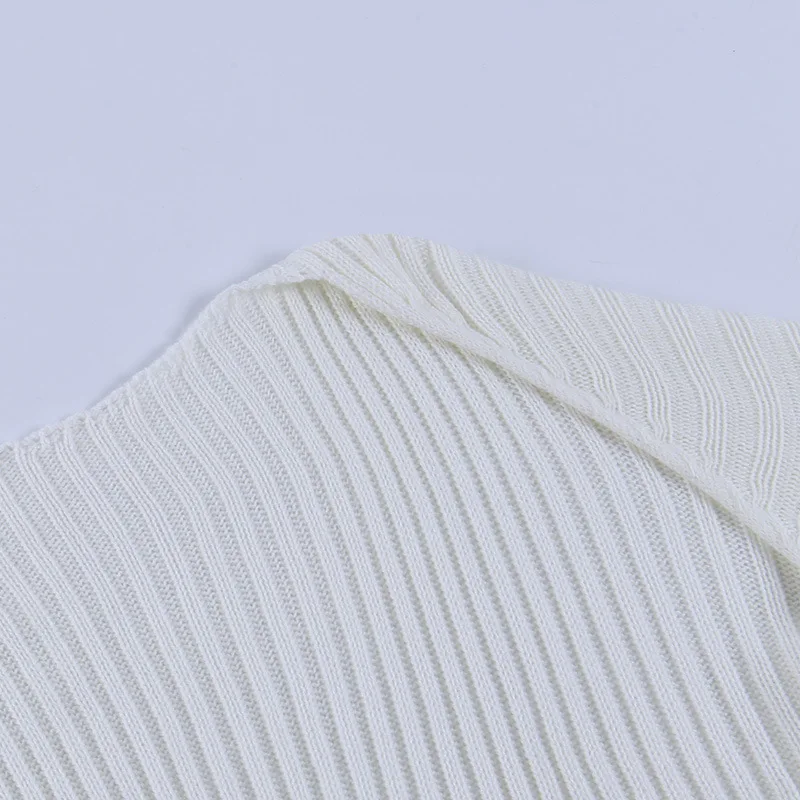 Ootddress White Women Sweater Shrugs Cropped Top Full Lantern Sleeve Knitwear Pullover Sexy Summer High Street Outwear 2025 Spring 19 Ootddress White Women Sweater Shrugs Cropped Top Full Lantern Sleeve Knitwear Pullover Sexy Summer High Street Outwear 2025 Spring