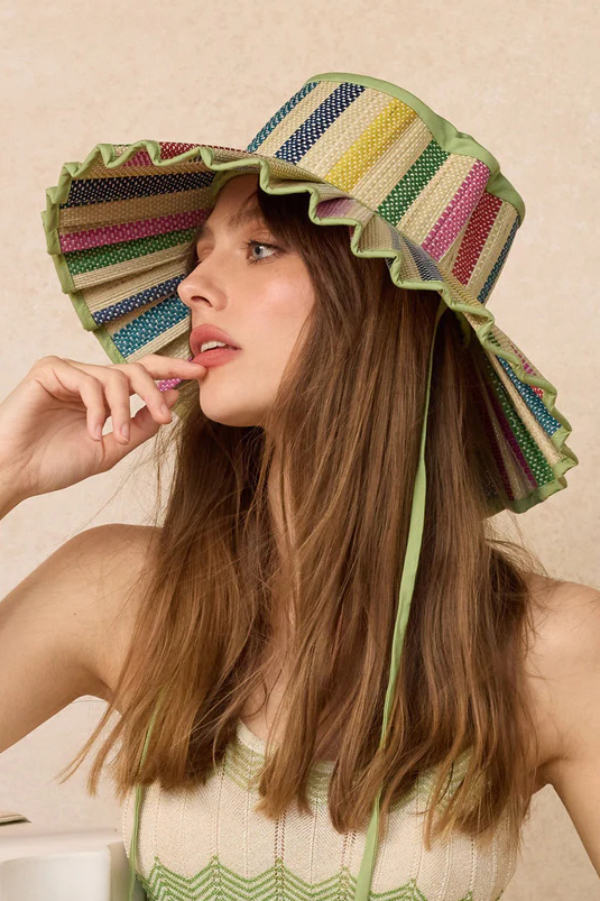 Stylish Foldable Sun-protective Woven Casual Straw Hat