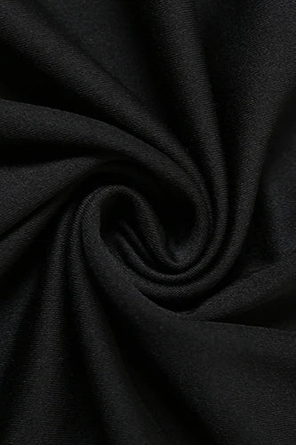 Halter Neck Extreme Plunge Ruched Neckline Bodycon Midi Dress
