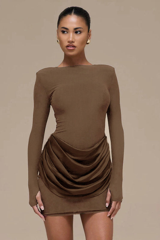 Ruched Bodycon Dress
