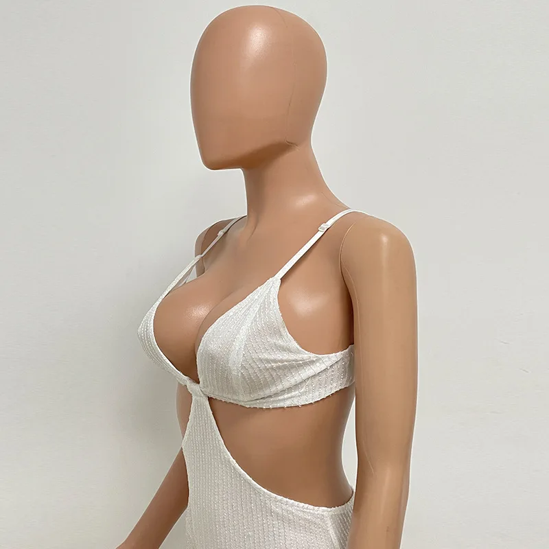 Sexy Hollow High Waist Slit Evening Dress Fashion Sequined Backless Sleeveless Elegant Party Dresses Solid Long Graduation Dress 102 Sexy Hollow High Waist Slit Evening Dress Fashion Sequined Backless Sleeveless Elegant Party Dresses Solid Long Graduation Dress