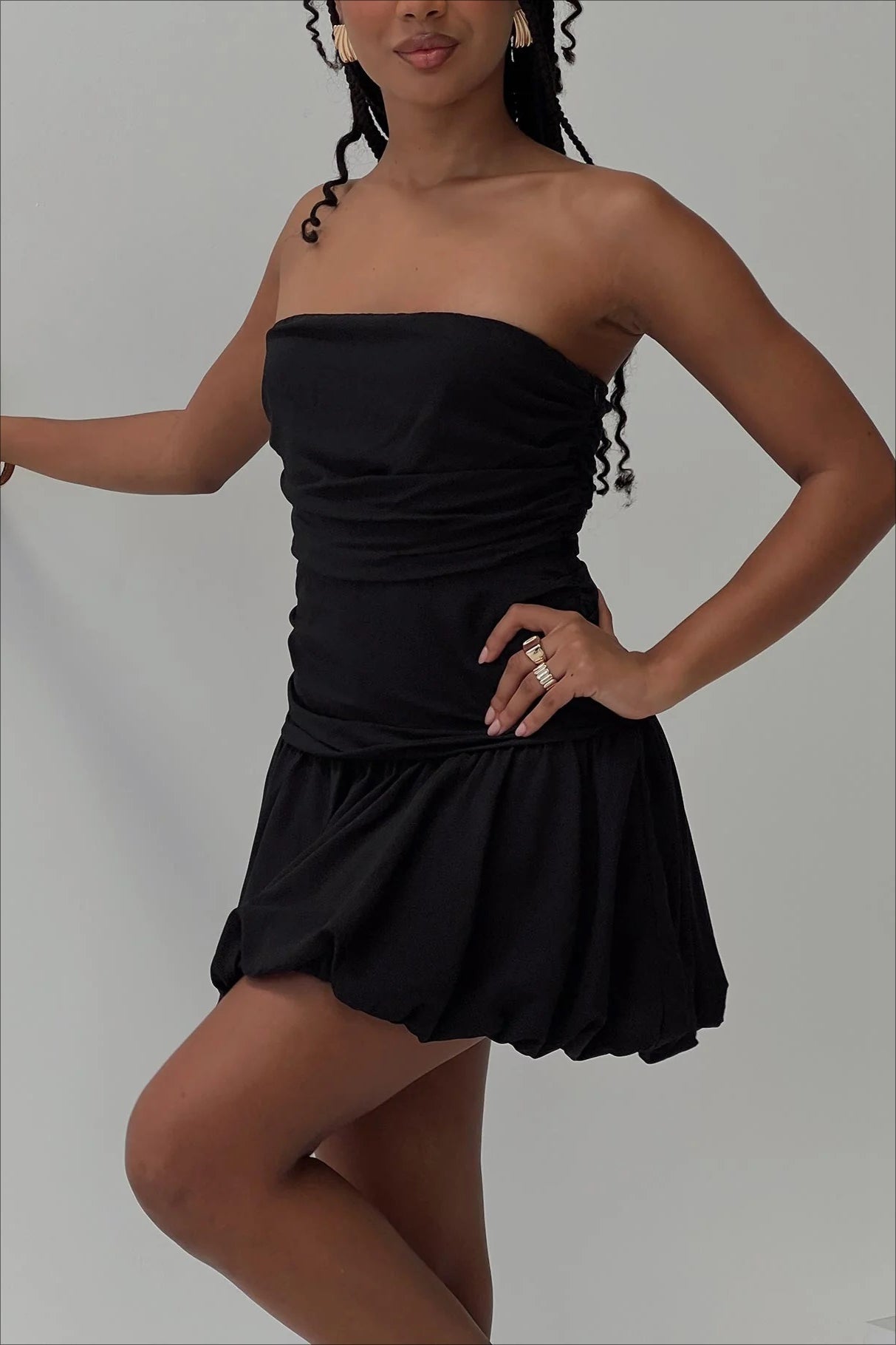 Strapless Bodycon Mini Dress