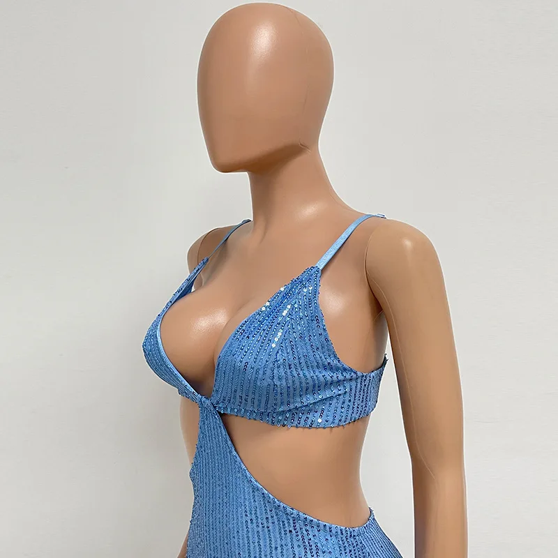 Sexy Hollow High Waist Slit Evening Dress Fashion Sequined Backless Sleeveless Elegant Party Dresses Solid Long Graduation Dress 78 Sexy Hollow High Waist Slit Evening Dress Fashion Sequined Backless Sleeveless Elegant Party Dresses Solid Long Graduation Dress