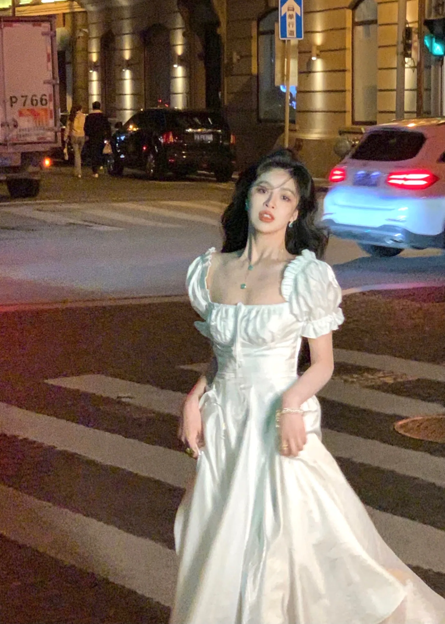 Elegant Evening Party Dress Women 2025 Spring Summer Prom Robe Vestidos Korean A-line Princess Romantic Graduation Dresses New