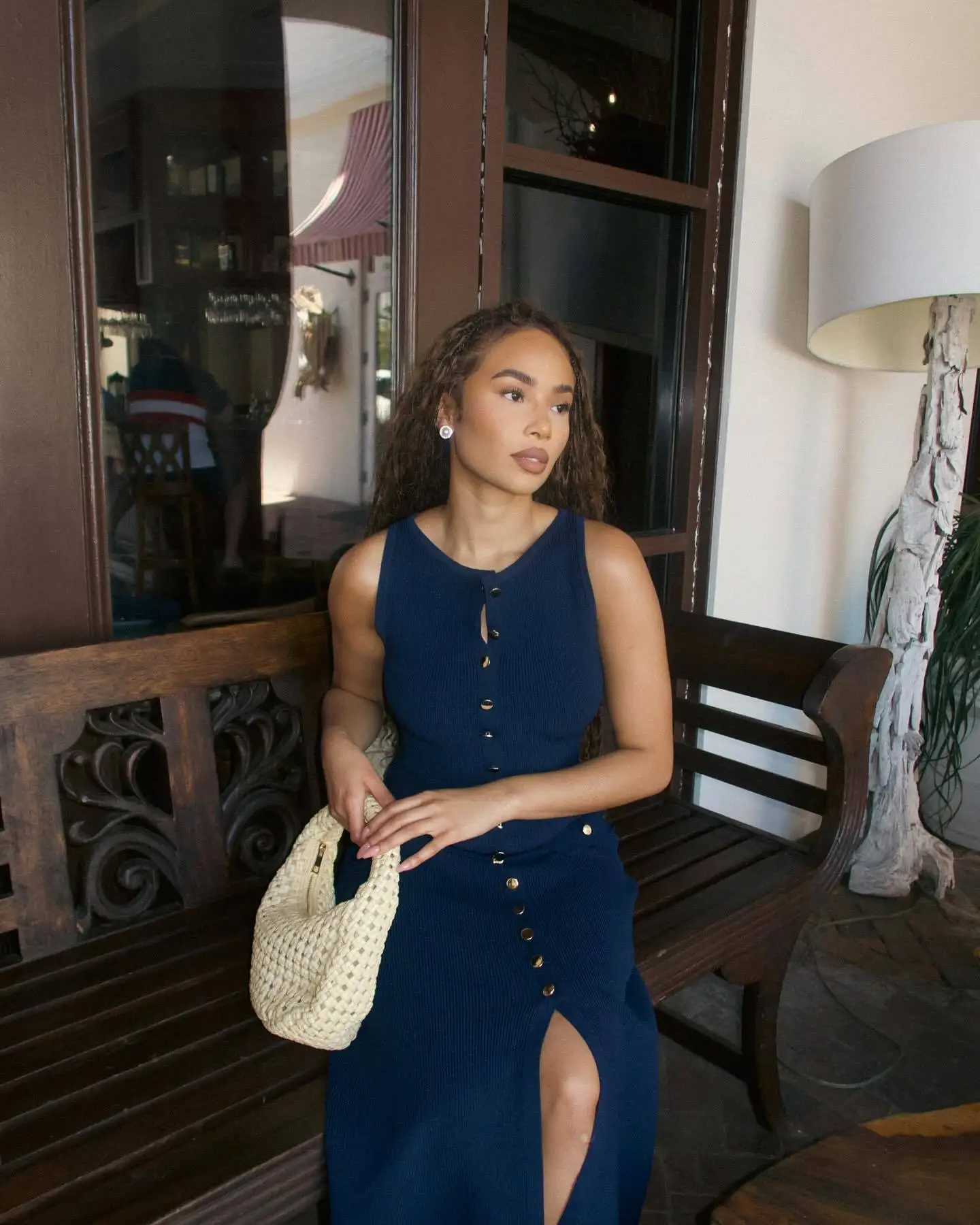 Ootddress Knit Ribbed Cardigan Maxi Dress Female High Waist Slim Pocket Sleeveless Elegant Party Dress Women's Knitwear Long Dress
