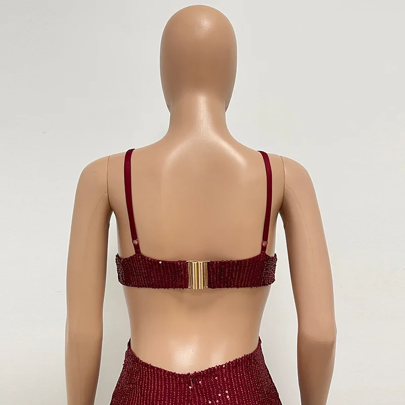 Sexy Hollow High Waist Slit Evening Dress Fashion Sequined Backless Sleeveless Elegant Party Dresses Solid Long Graduation Dress 64 Sexy Hollow High Waist Slit Evening Dress Fashion Sequined Backless Sleeveless Elegant Party Dresses Solid Long Graduation Dress