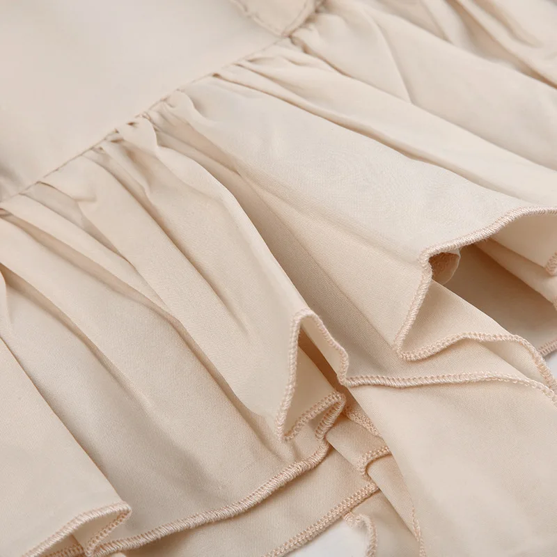 Ootddress Splice Folds Mini Skirt For Women Pocket High Waist Bnadage Skirts Womens 2025 Party Casual Lace Up Slim Skirts Ladies