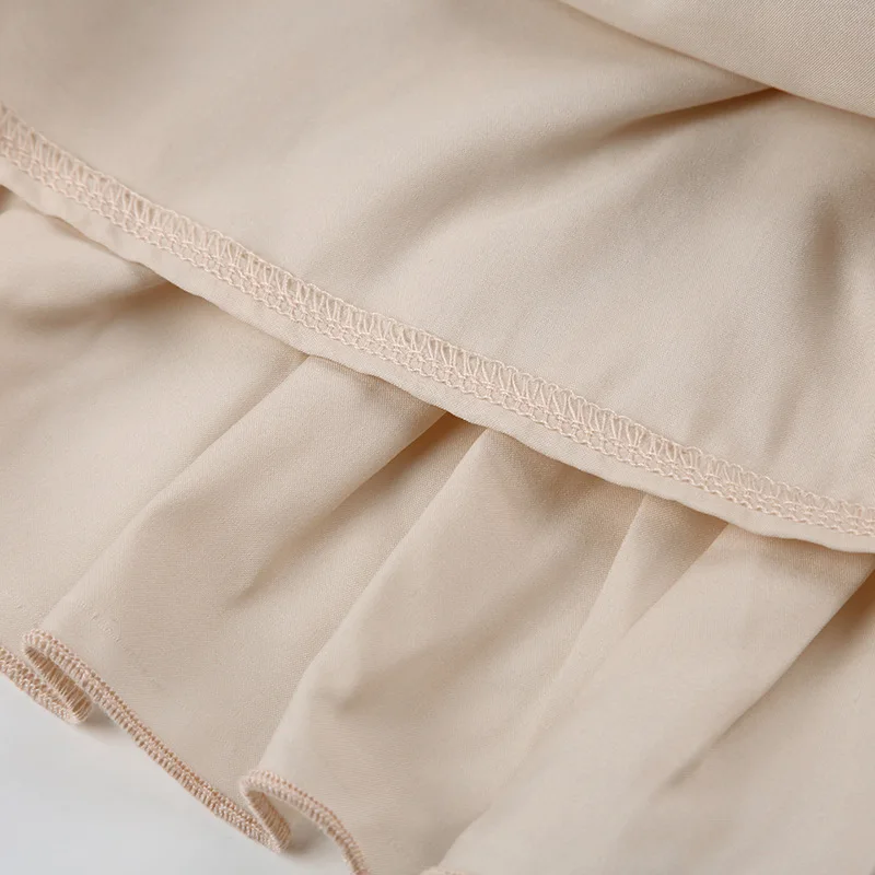 Ootddress Splice Folds Mini Skirt For Women Pocket High Waist Bnadage Skirts Womens 2025 Party Casual Lace Up Slim Skirts Ladies