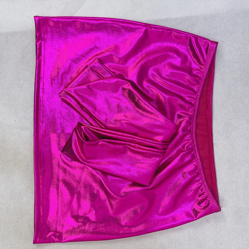 Ootddress Fashion Sexy One Shoulder Set Women Top Wrap Hip Short Skirt Lace up Spicy Girls Two Piece Set Tight Party Nightclub