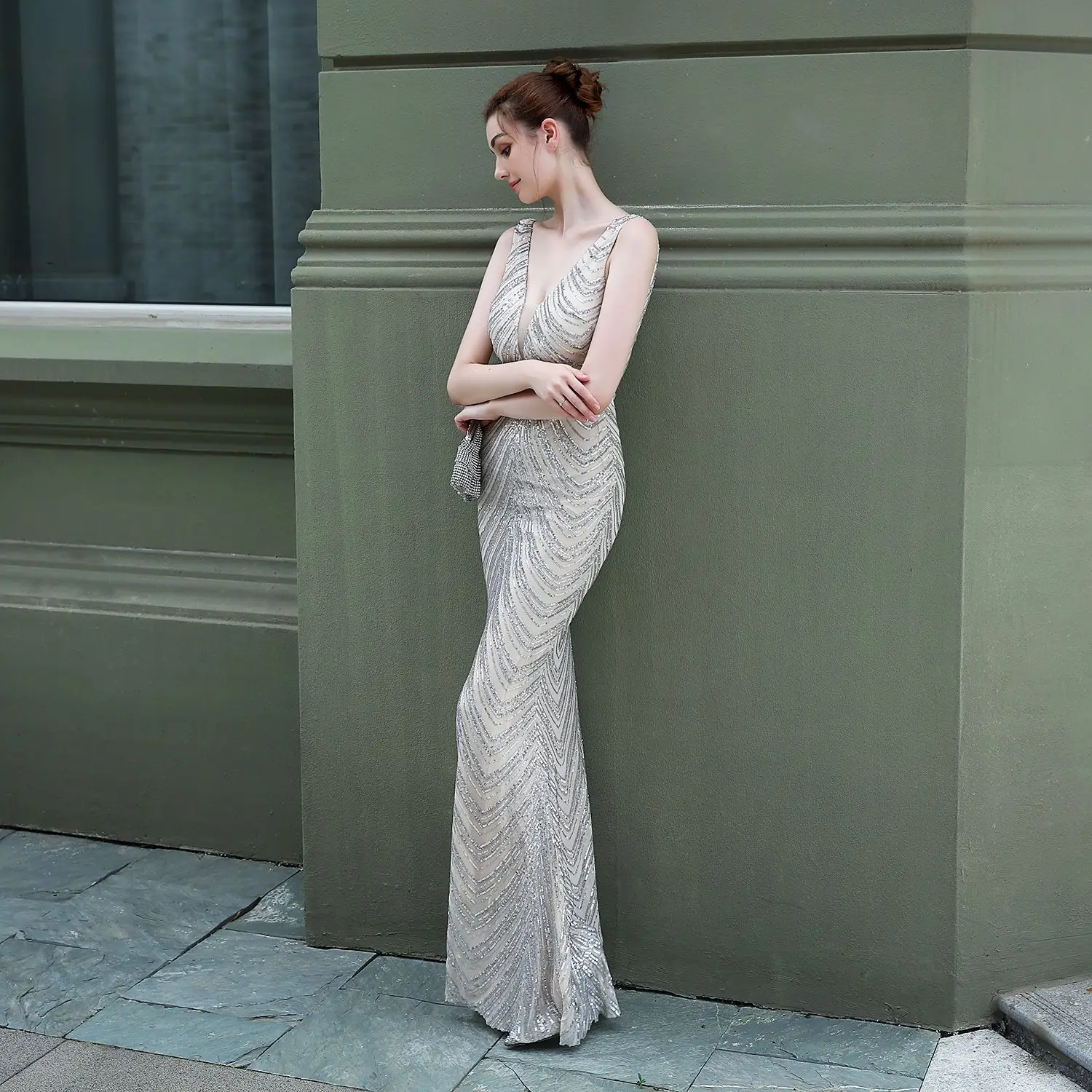 Sexy Backless Sequined Evening Dress High Waist Slim See Though Graduation Dress Solid Party Elegant Long Dresses for Women 2025 42 103A6535.jpg