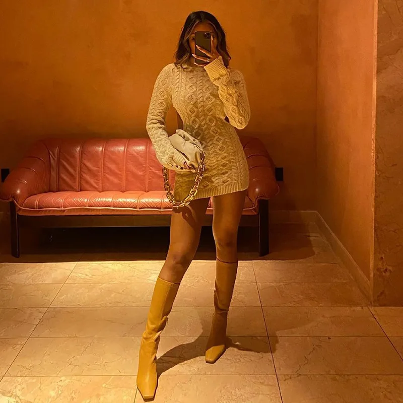 Ootddress Knit Women Beach Dress 2025 Autumn Bodycon Backless Long Sleeve Sexy Dresses Party Mini Dress Femme Y2K Holiday Vestidos 16 Ootddress Knit Women Beach Dress 2025 Autumn Bodycon Backless Long Sleeve Sexy Dresses Party Mini Dress Femme Y2K Holiday Vestidos