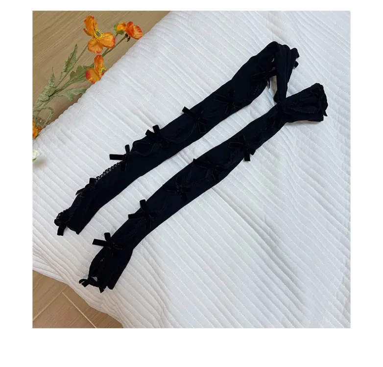 Lace Oversleeve Wraps Bowknot Fingerless Gloves Y2k Arm Warmers Women's Lolita Accessories Lace Cuffs Party Glove With Bow 2025 18 Lace Oversleeve Wraps Bowknot Fingerless Gloves Y2k Arm Warmers Women's Lolita Accessories Lace Cuffs Party Glove With Bow 2025