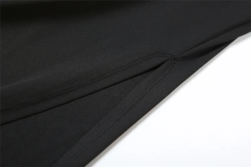 Ootddress Lace Up Backless Jump Suits For Women Sexy Slim Bodycon One Piece Jusmpuit Femme Side Split Hollow Out Jumpsuits Ladies