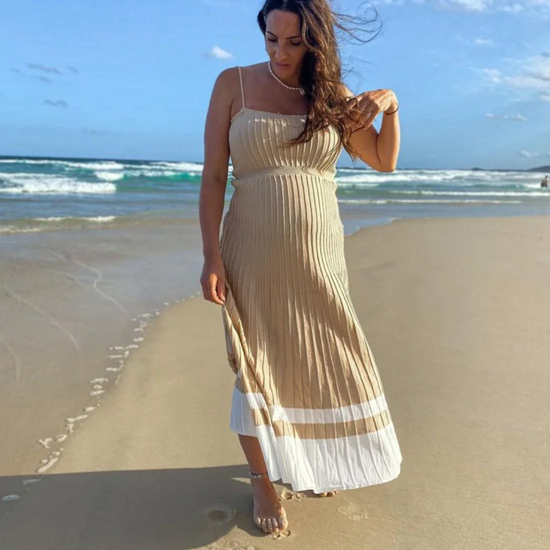 Ootddress Backless Ribbed Maxi Dress For Women Summer New Holiday Party Stretch High Waist Bodycon Maternity Dresses Knit Sundress 9 Ootddress Backless Ribbed Maxi Dress For Women Summer New Holiday Party Stretch High Waist Bodycon Maternity Dresses Knit Sundress