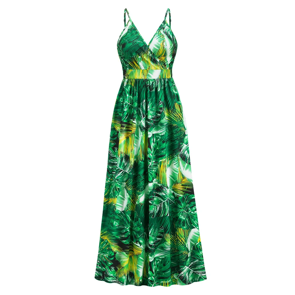Bohemian Style Print Spaghetti Strap Dresses Women Sexy V-neck Backless Beach Vacation Long Dress Female Vestido 2025 Summer New 11 LQ479-caolv-(5).jpg