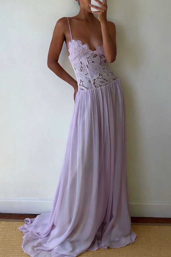 Amelie Lace Bustier Dress