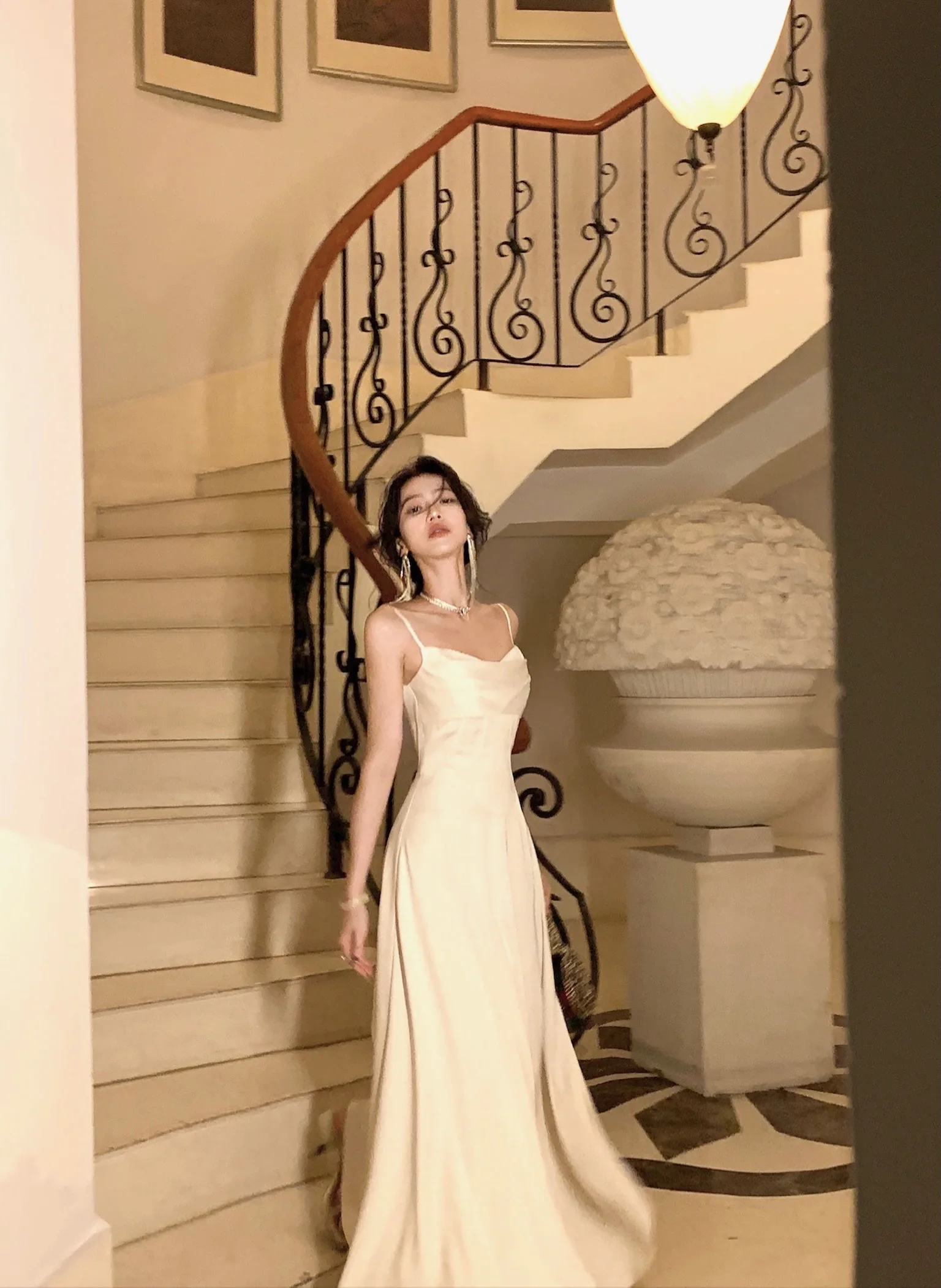 New Summer Satin Midi Dress Women Slim Spaghetti Strap Elegant Party Dresses Wedding Evening Birthday Backless Prom Robe Clothes 29 New Summer Satin Midi Dress Women Slim Spaghetti Strap Elegant Party Dresses Wedding Evening Birthday Backless Prom Robe Clothes