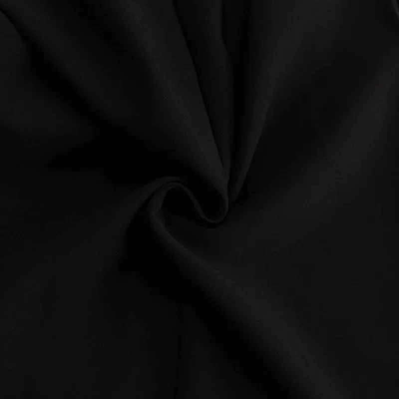 Ootddress Zipper Patchwork Black Long Dress Women Off-Shoulder High Waist Elegant Clothes Party Dress Casual Ladies Slim Maxi Dress