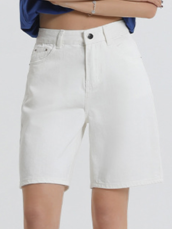 Vintage Denim Bermuda Shorts