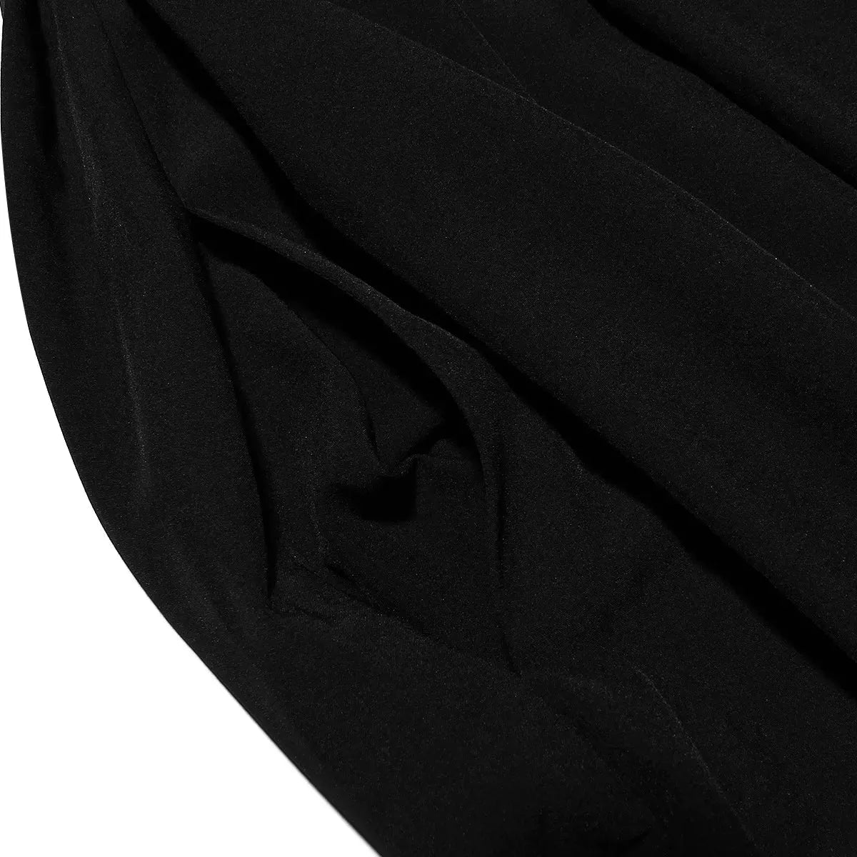 Strapless Deep V Corset Bodice Pleated Flared Midi Dress