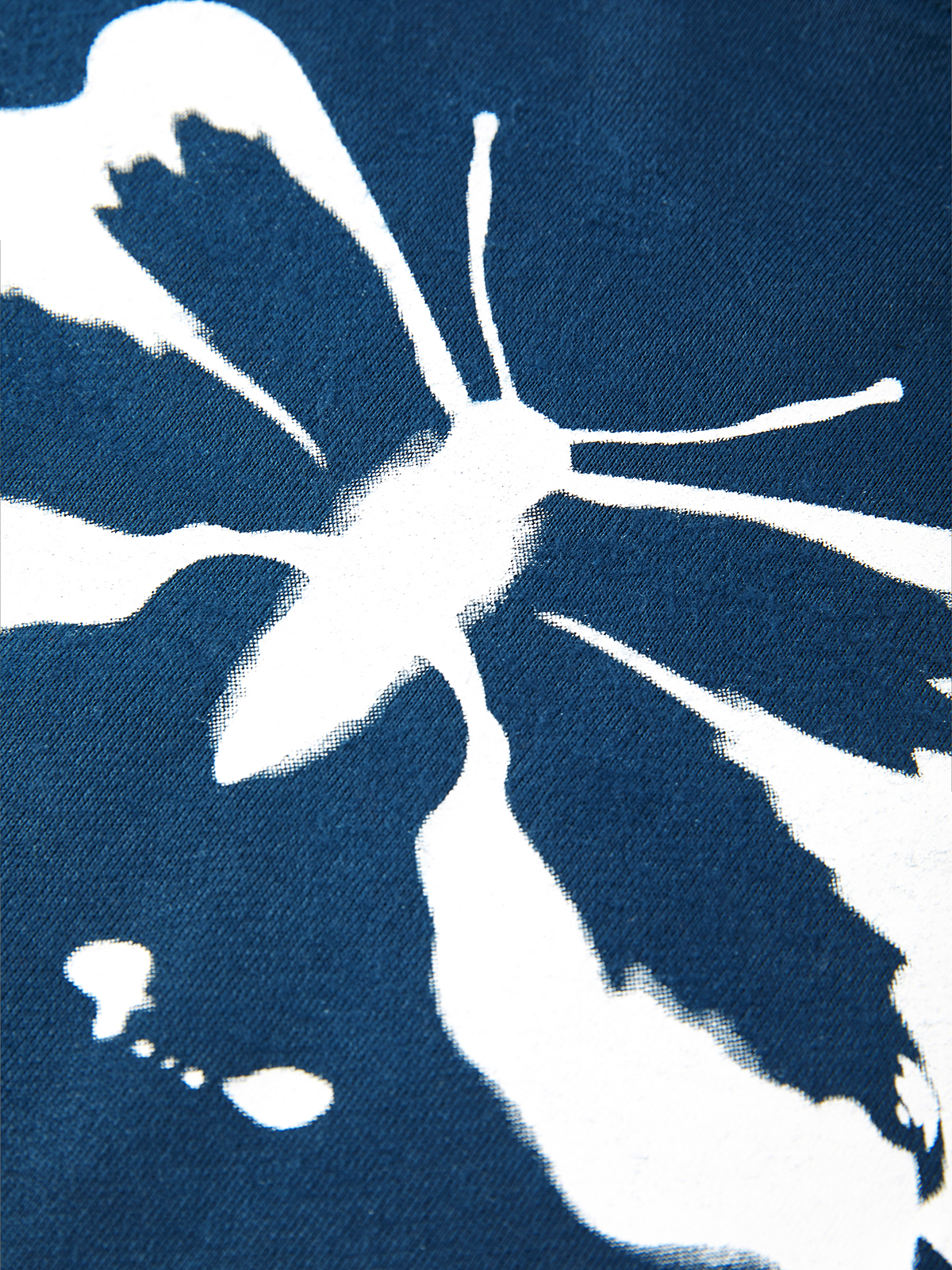 Splash Butterfly Print Sweatshirt