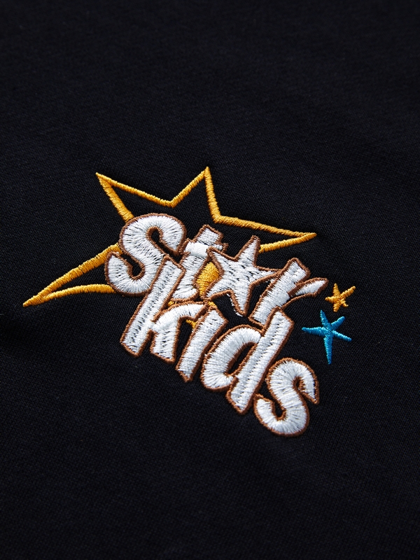 Vintage Star Print Oversized Hoodies