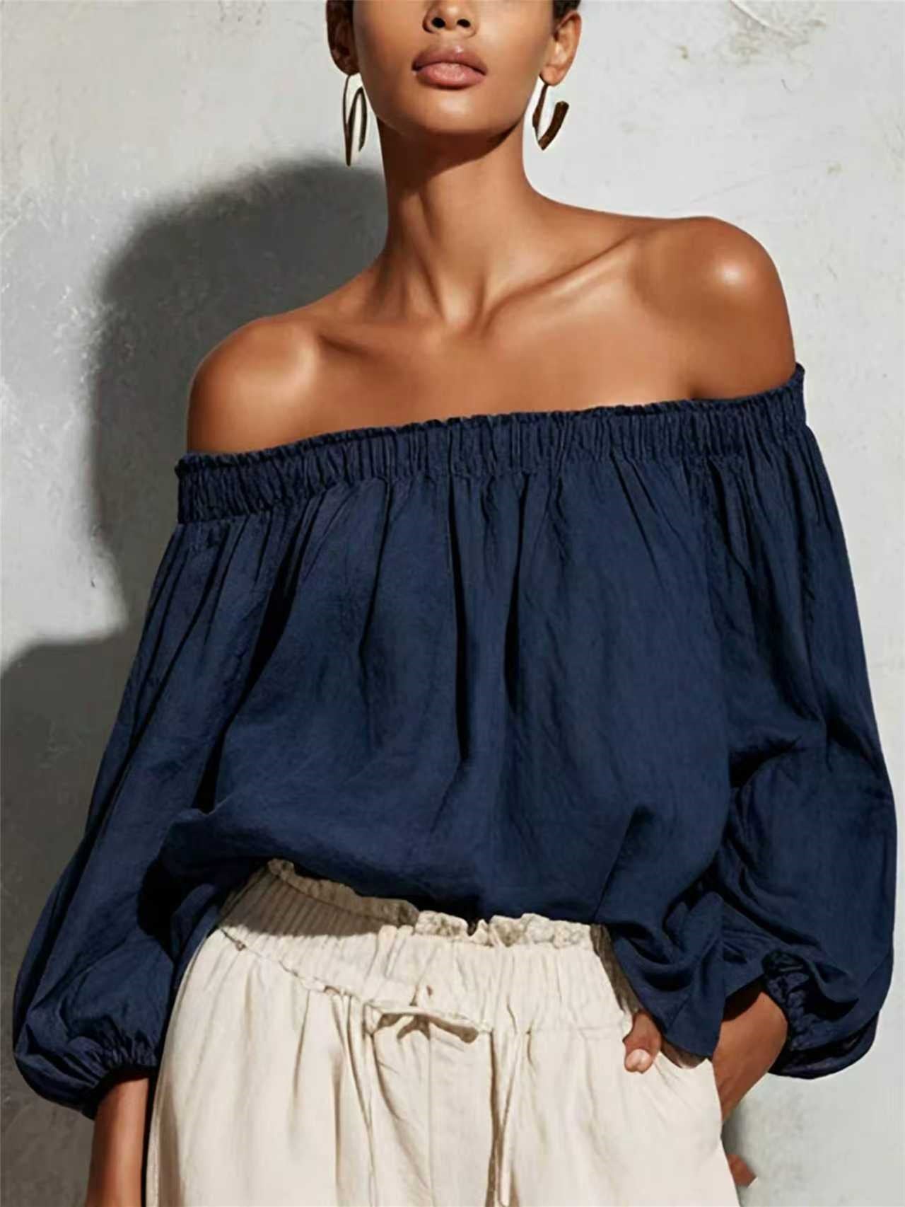 Versatile Solid Color T-shirt