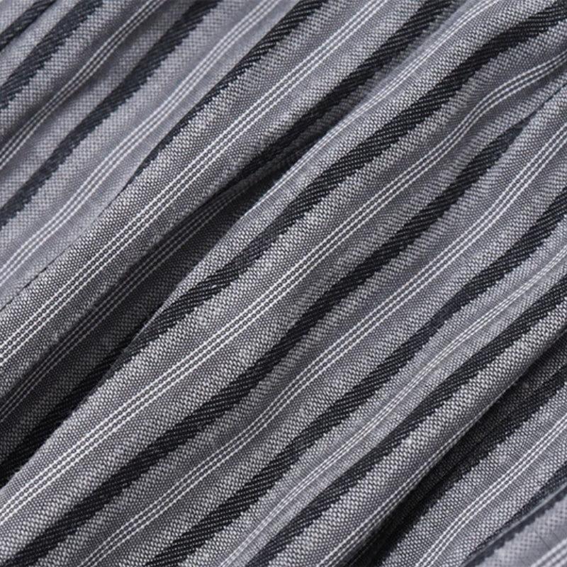 Striped Halter Neck Ruched Waist Sleeveless Maxi Dress