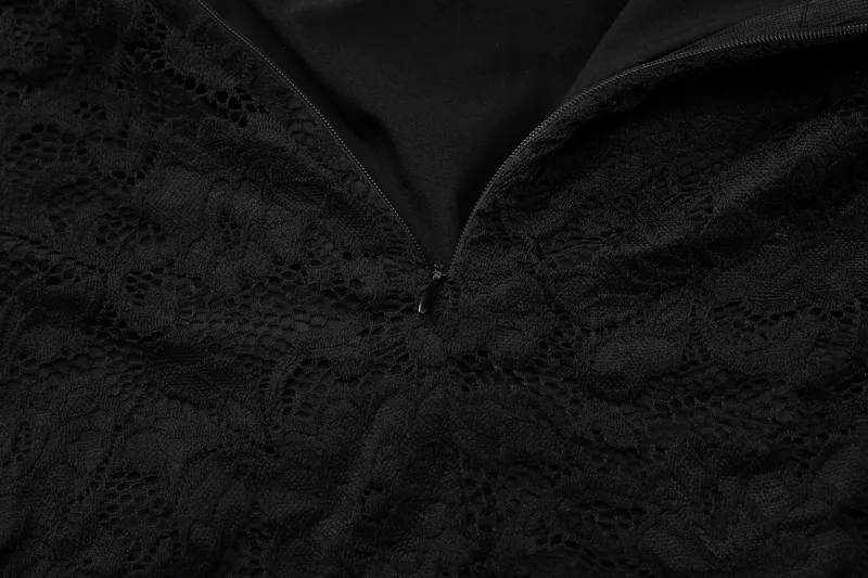 Ootddress Elegant Long Sleeved Lace Patchwork Women Long Dress Summer New Fashion Sexy Slim Fit Bodycon Party Evening Dress 12 Ootddress Elegant Long Sleeved Lace Patchwork Women Long Dress Summer New Fashion Sexy Slim Fit Bodycon Party Evening Dress