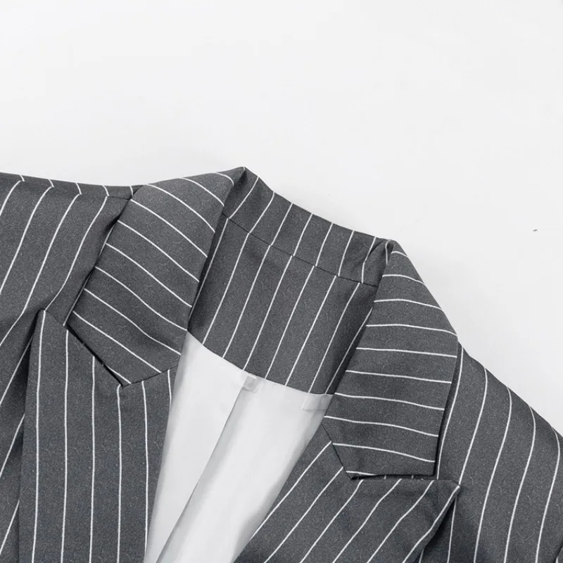 Ootddress High Waist Slim Skirt Sets For Women Luxury Loose Long Sleeve Coats Woman Temperament Blazer 2 Piece Sets Womens Outfits