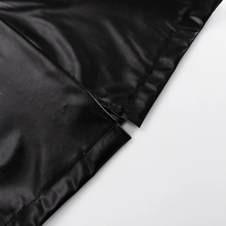 Ootddress Black Pu Maxi Skirt 2 Piece-Set Women Slim Patchwork Elegant Pocket Fashion High Street Clothes Ladies Long Skirt Sets New 18 Ootddress Black Pu Maxi Skirt 2 Piece-Set Women Slim Patchwork Elegant Pocket Fashion High Street Clothes Ladies Long Skirt Sets New